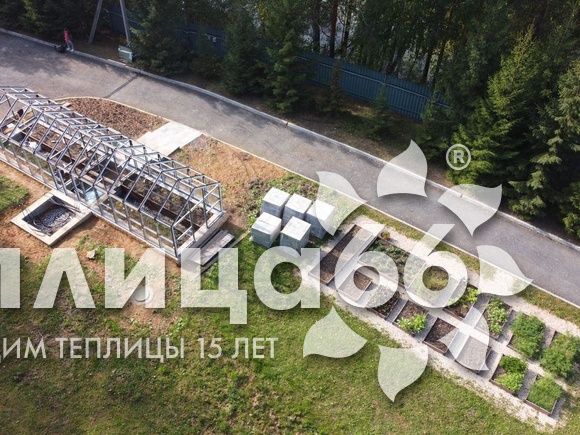 Зимняя теплица под стекло 2020