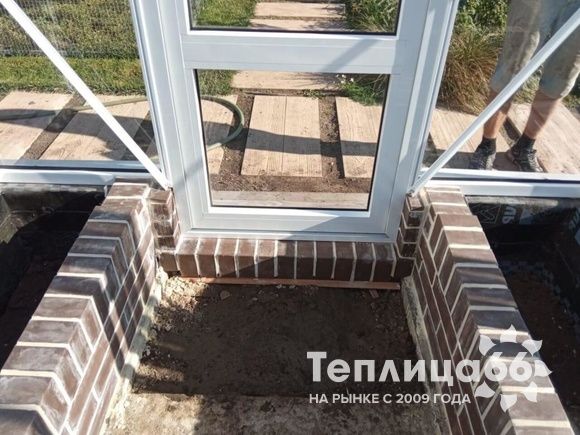 Краснодар. Теплица с мини-тамбуром.