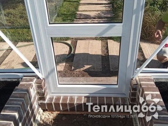Краснодар. Теплица с мини-тамбуром.