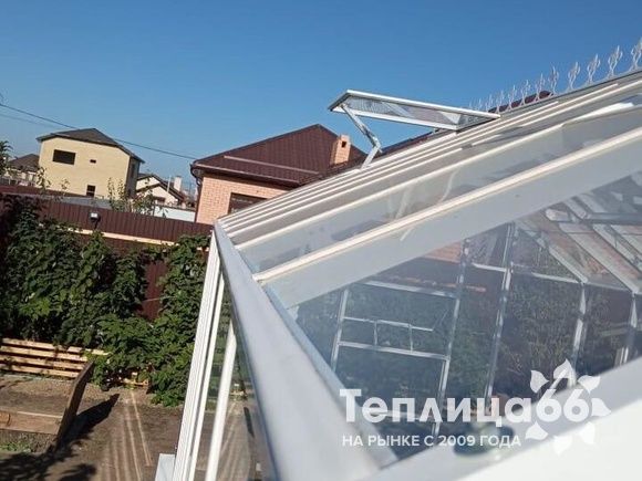 Краснодар. Теплица с мини-тамбуром.